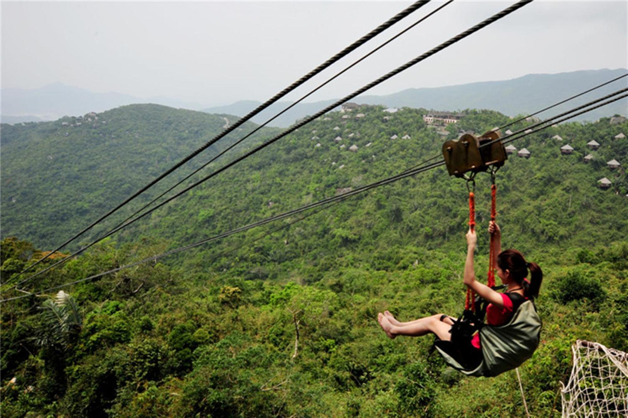 Yalong Bay Earthly Paradise Birds Nest Resort （Mountain Villas) Sanya Eksteriør billede