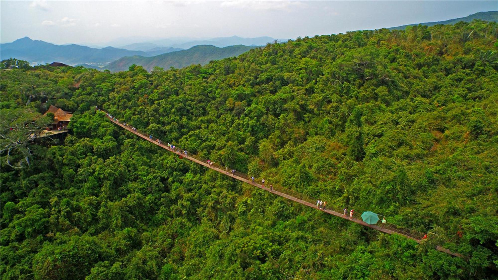 Yalong Bay Earthly Paradise Birds Nest Resort （Mountain Villas) Sanya Eksteriør billede