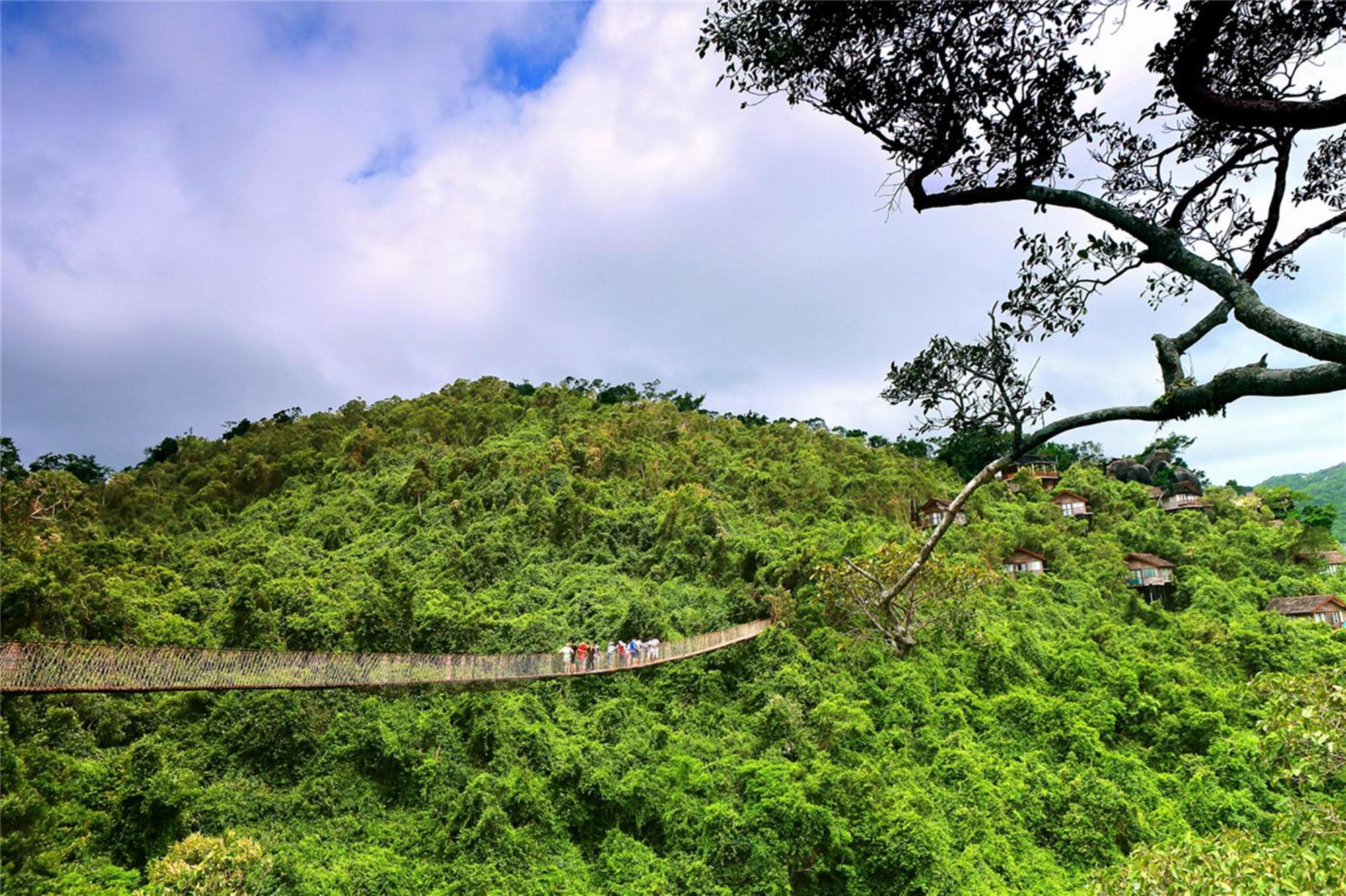 Yalong Bay Earthly Paradise Birds Nest Resort （Mountain Villas) Sanya Eksteriør billede