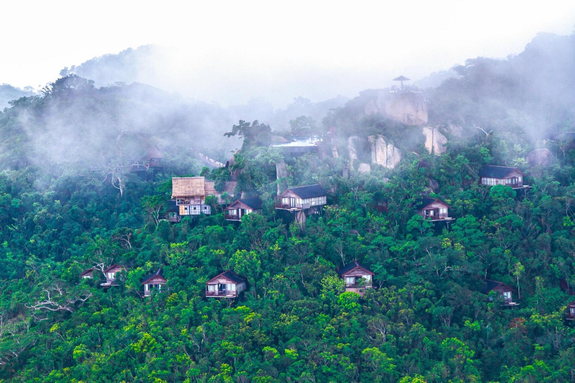 Yalong Bay Earthly Paradise Birds Nest Resort （Mountain Villas) Sanya Eksteriør billede